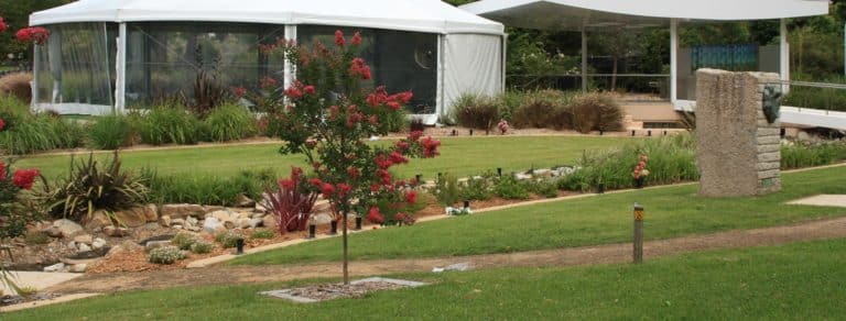 Funeral Service Location with Gazebo